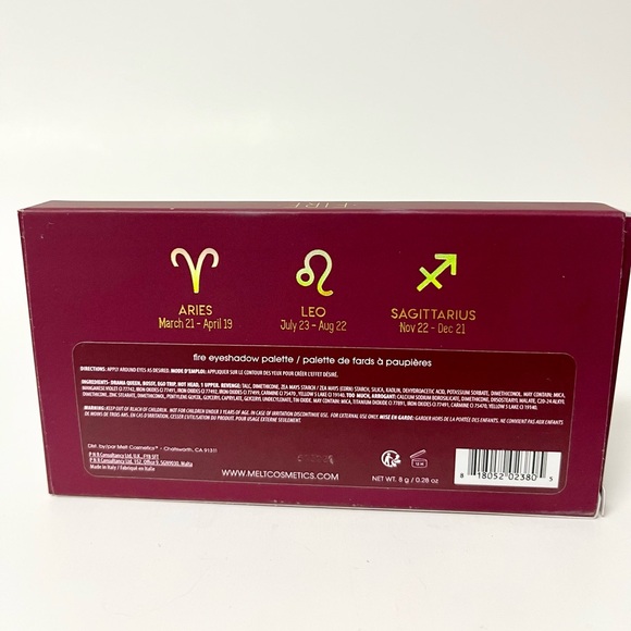 Melt Cosmetics
Mini Bad Side Zodiac Eyeshadow Palette - fire - Picture 4 of 5